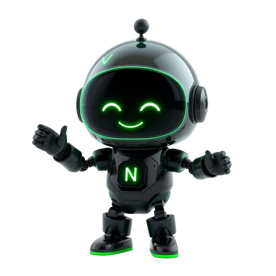 Neo, the NewAdvertiser AI growth mascot